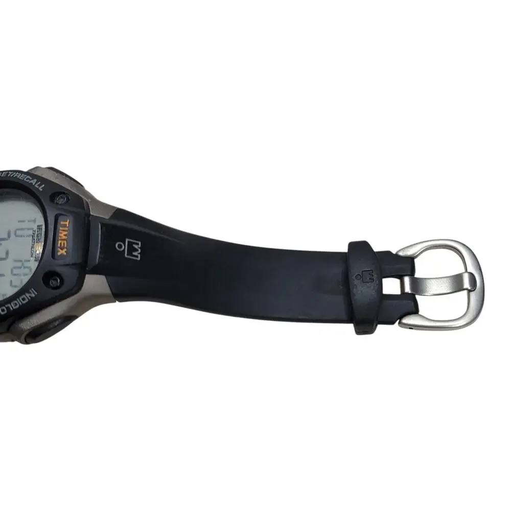Timex Ironman Triathlon 30 Lap Midsize Digital Watch Black Indiglo 100M Alarm